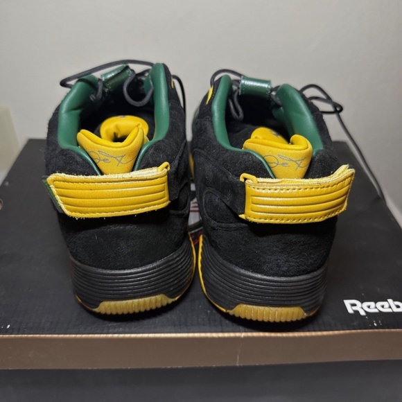 Men’s Reebok Answer 5 V Bethel High School Iverson Green Sz 11.5 Sneakers FX7199 - Picture 6 of 12